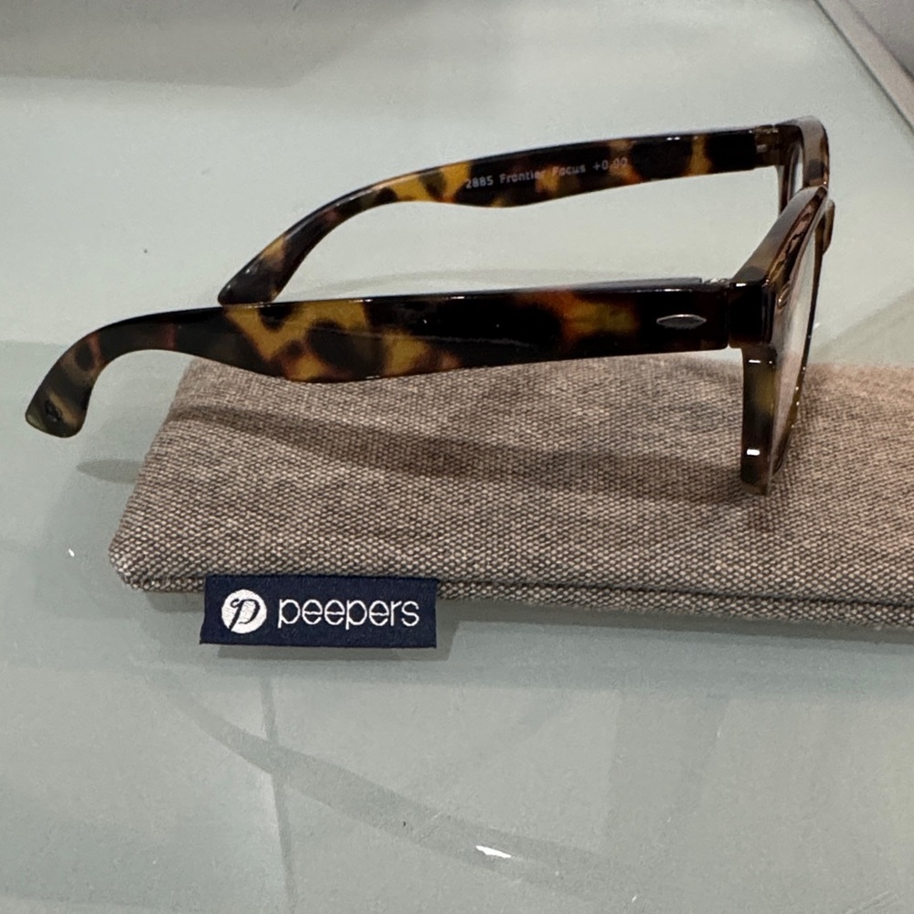Peepers Tortoise Shell Glasses - image 2